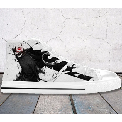 Tokyo Ghoul Kaneki Ken Shoes High Top Sneakers