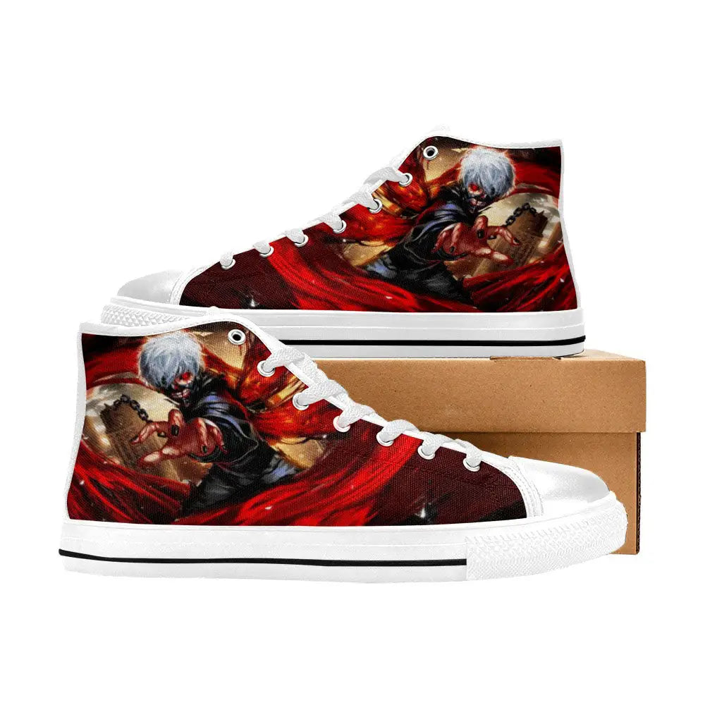 Tokyo Ghoul Kaneki Ken Shoes High Top Sneakers