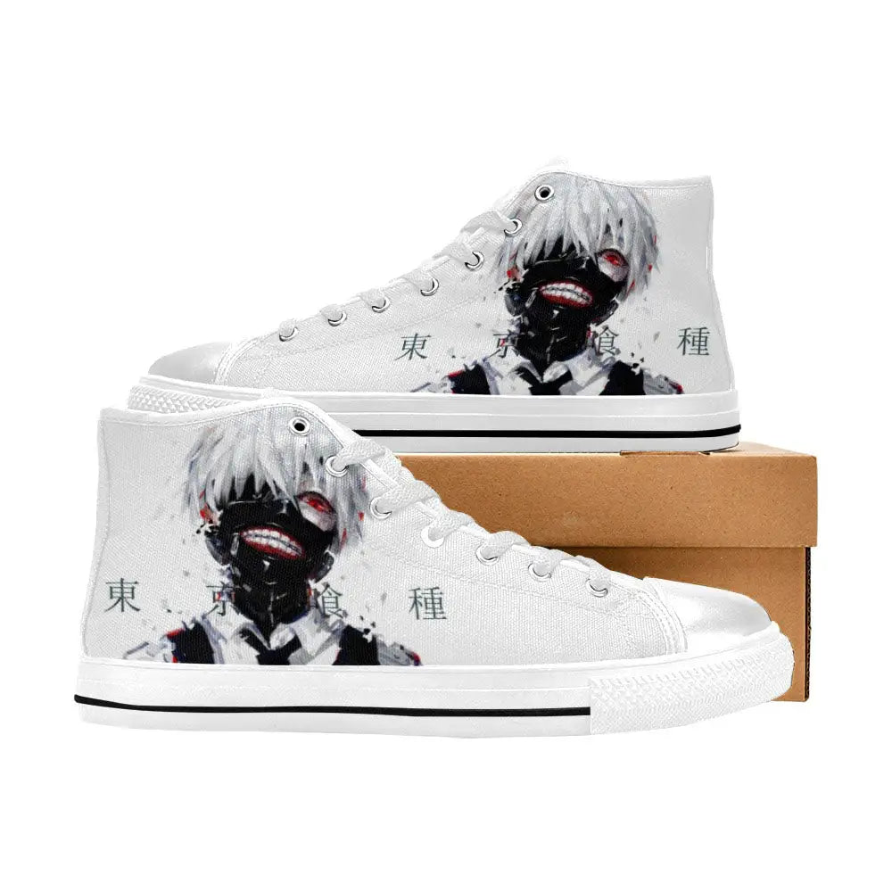 Tokyo Ghoul Kaneki Ken Shoes High Top Sneakers