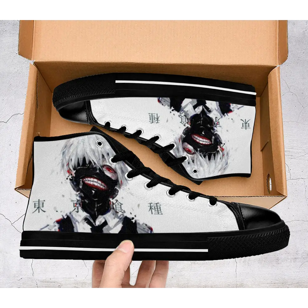 Tokyo Ghoul Kaneki Ken Shoes High Top Sneakers