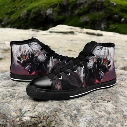 Tokyo Ghoul Ken Kaneki Custom High Top Sneakers Shoes