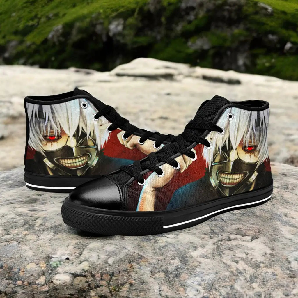 Tokyo Ghoul Ken Kaneki Custom High Top Sneakers Shoes