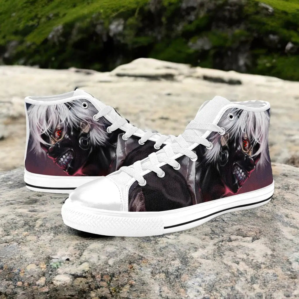 Tokyo Ghoul Ken Kaneki Custom High Top Sneakers Shoes