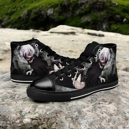 Tokyo Ghoul Ken Kaneki Custom High Top Sneakers Shoes