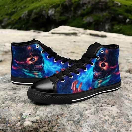 Tokyo Ghoul Ken Kaneki Custom High Top Sneakers Shoes