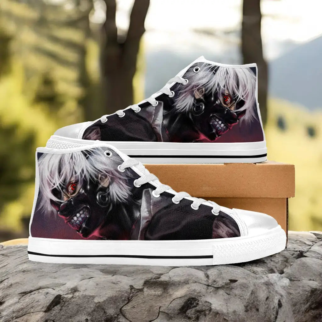 Tokyo Ghoul Ken Kaneki Custom High Top Sneakers Shoes