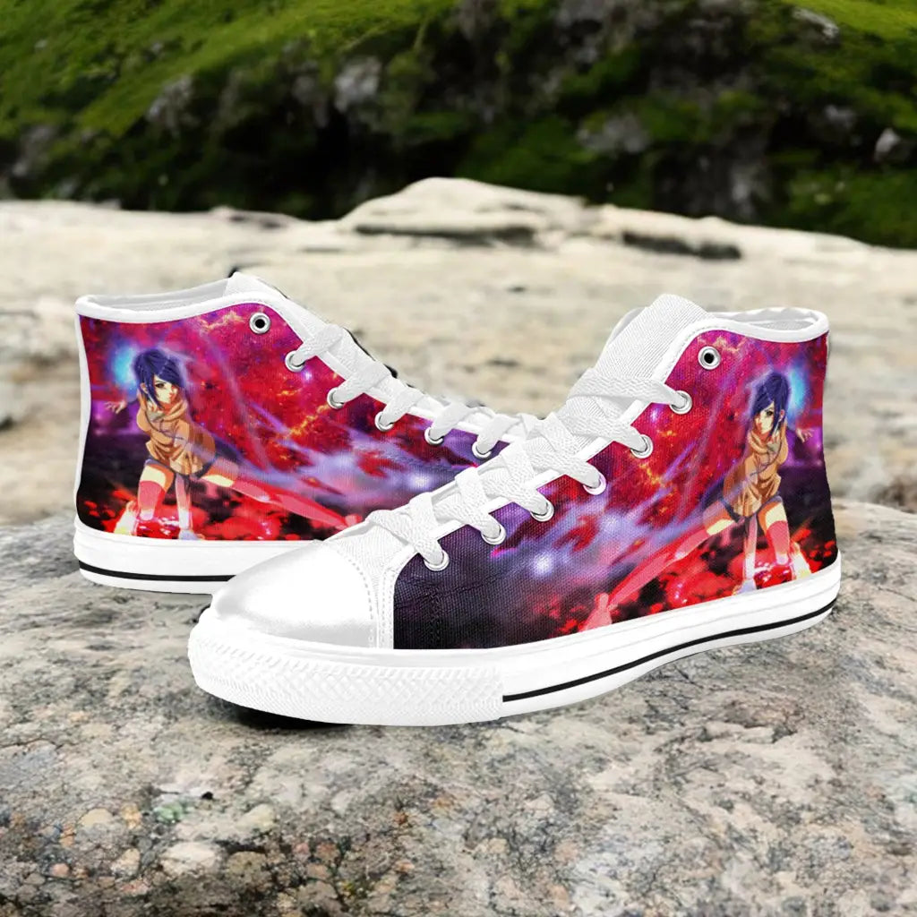 Tokyo Ghoul Touka Kirishima Custom High Top Sneakers Shoes