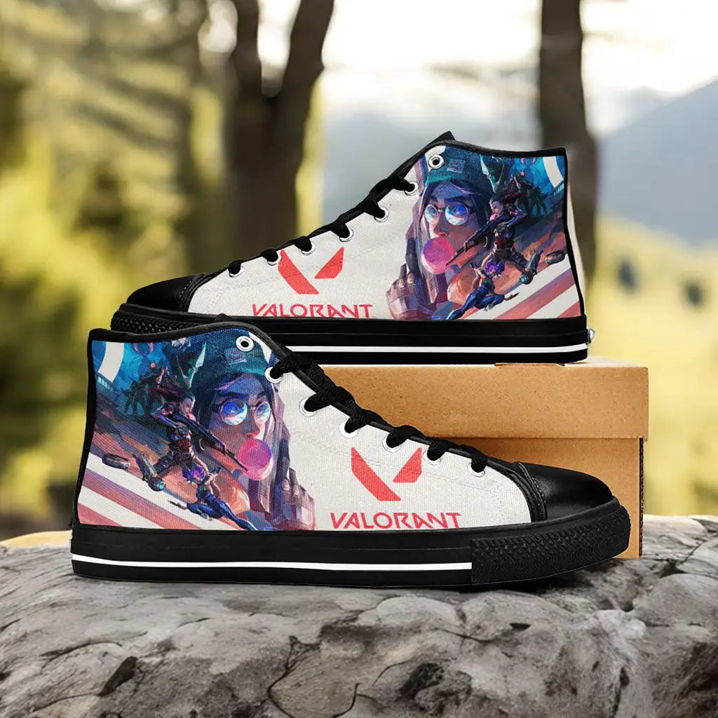 Valorant Custom High Top Sneakers Shoes