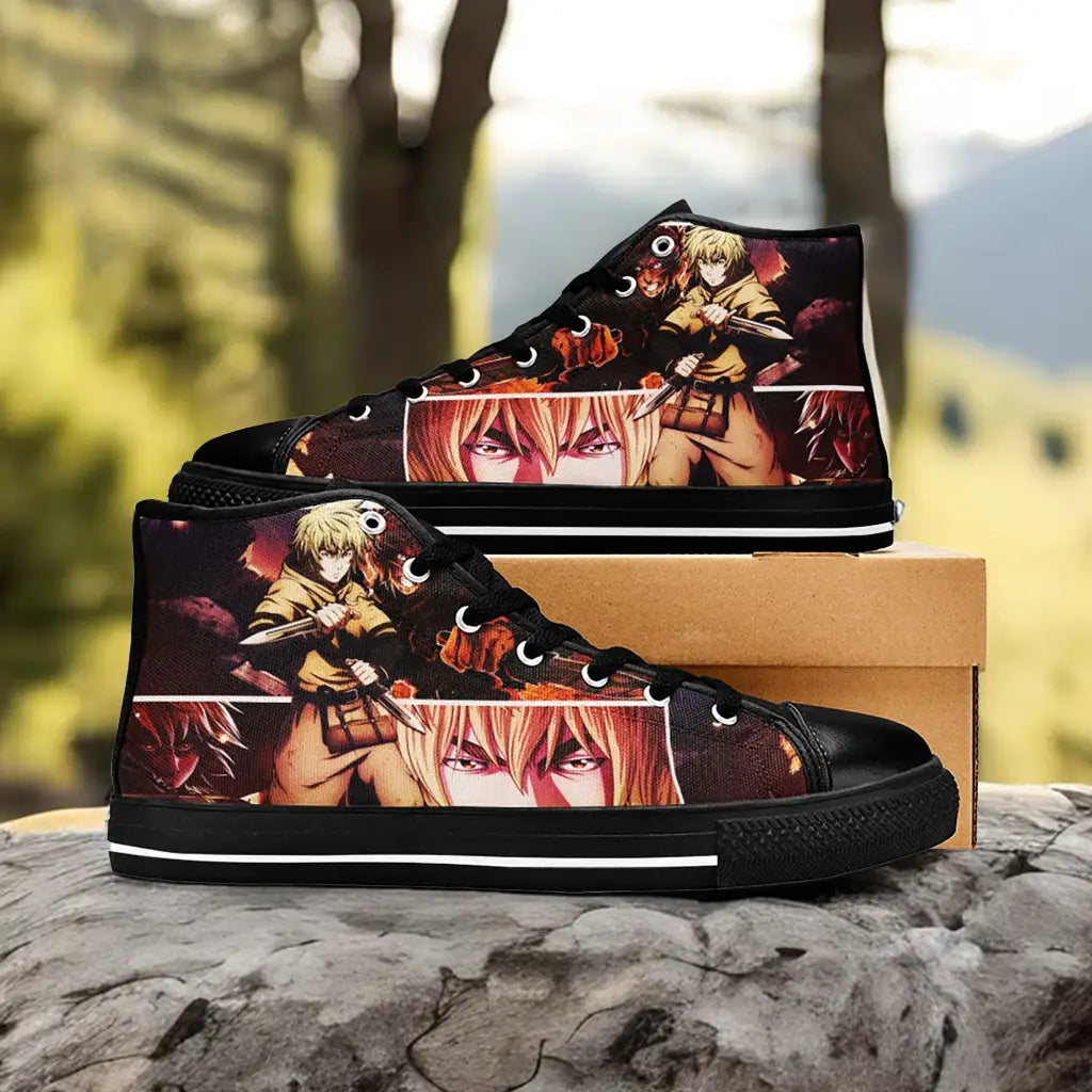 Vinland Saga Thorfinn Custom High Top Sneakers Shoes