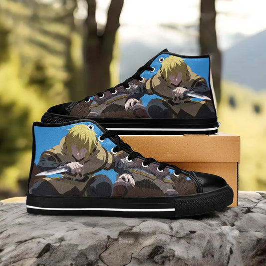 Vinland Saga Thorfinn Custom High Top Sneakers Shoes