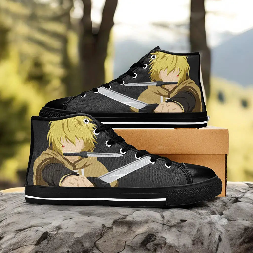 Vinland Saga Thorfinn Custom High Top Sneakers Shoes