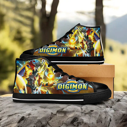 Wargreymon Digimon Adventure Custom High Top Sneakers Shoes