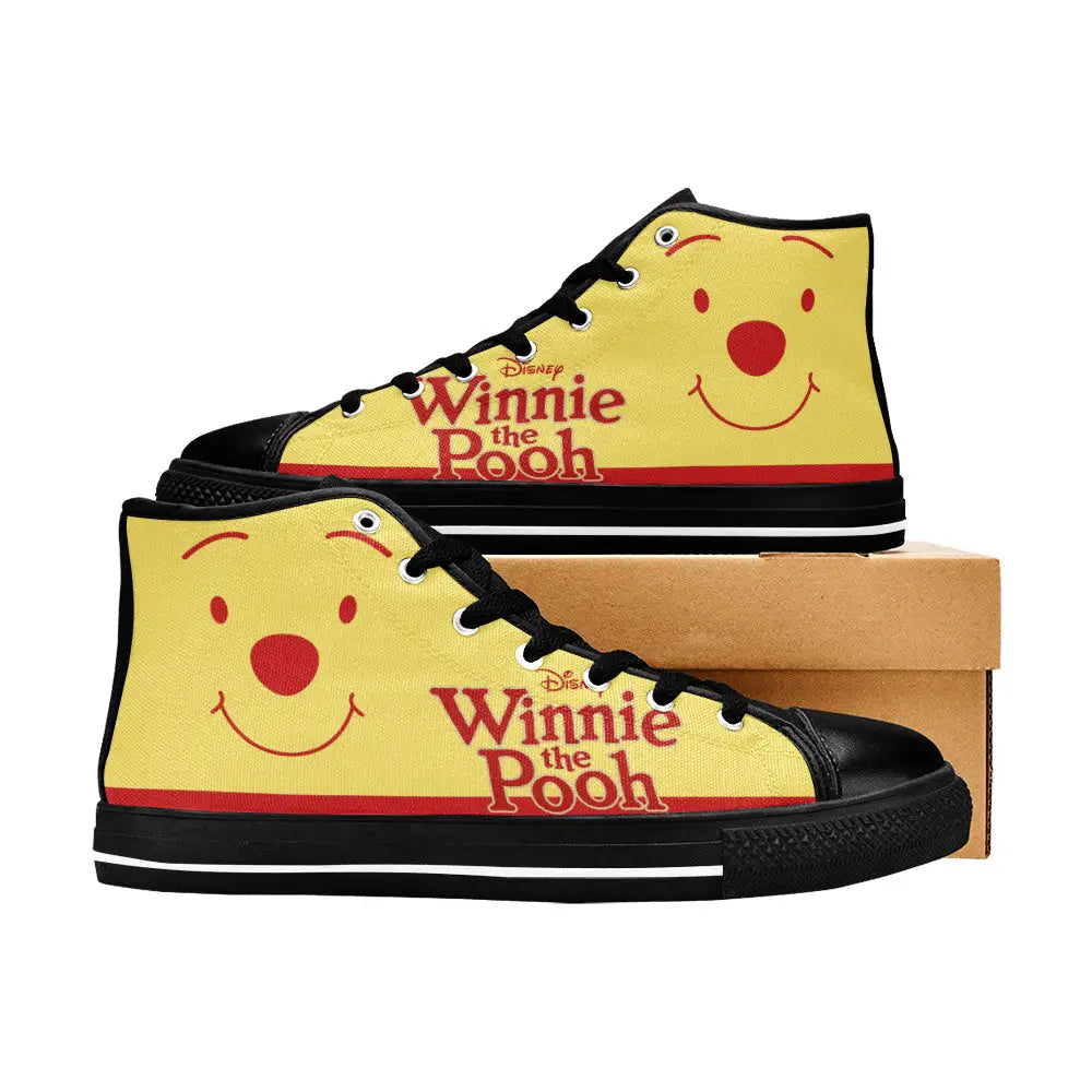 Winnie the pooh Custom High Top Sneakers Shoes