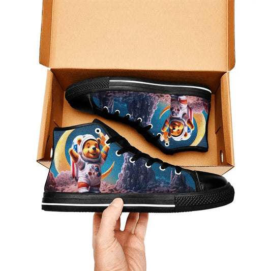 Winnie the pooh Custom High Top Sneakers Shoes