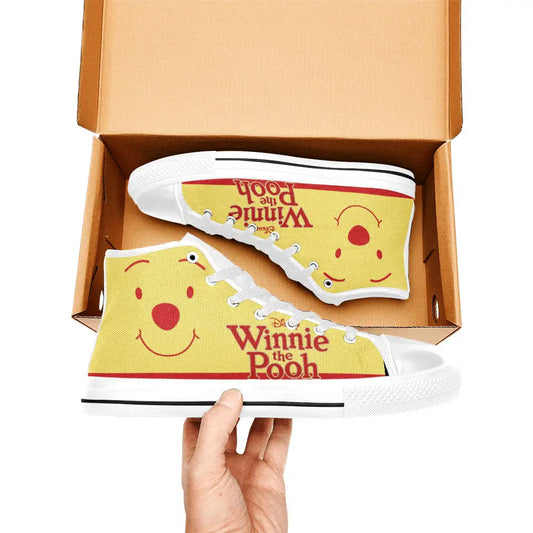 Winnie the pooh Custom High Top Sneakers Shoes