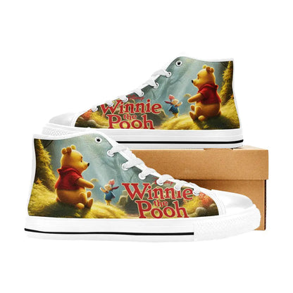 Winnie the pooh Custom High Top Sneakers Shoes