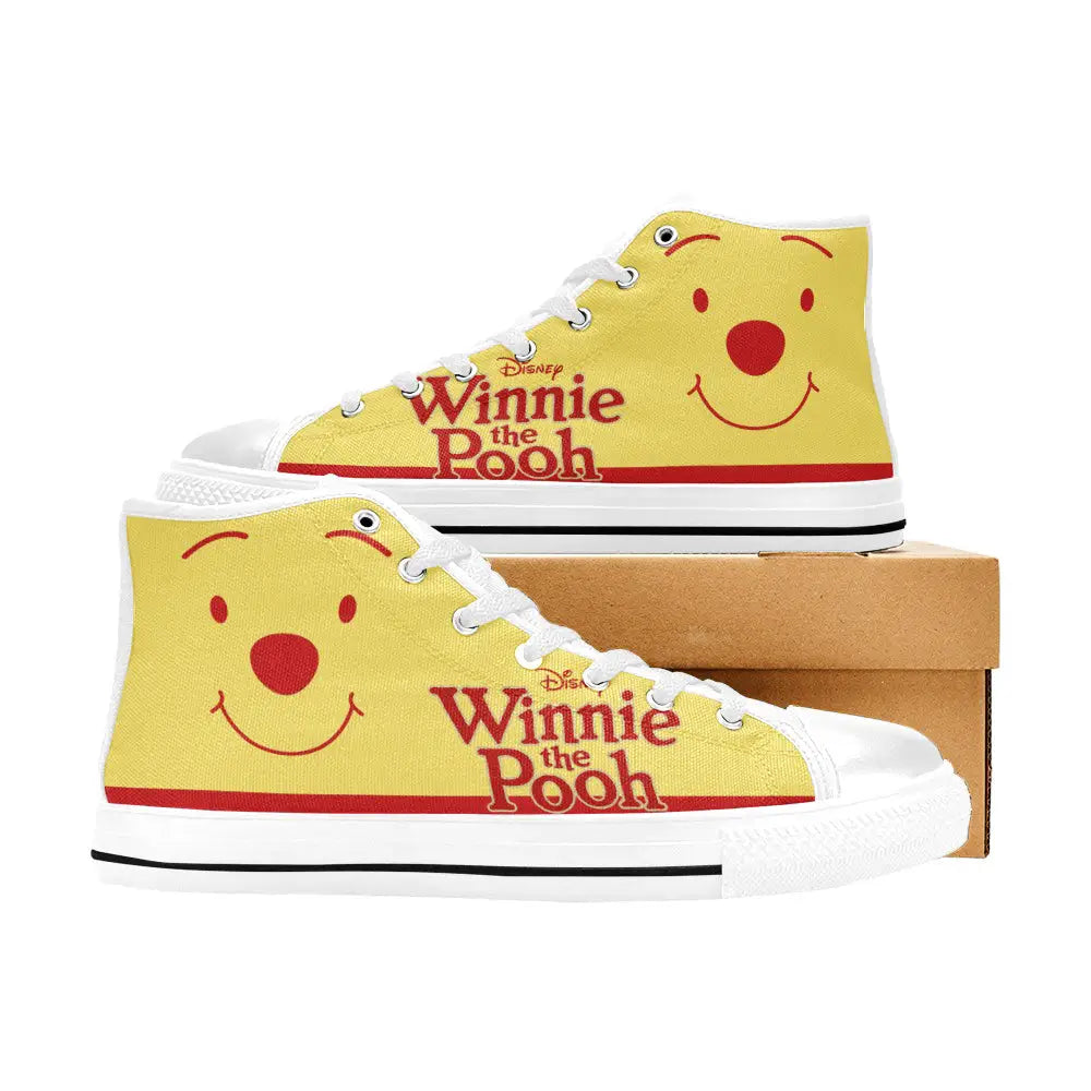 Winnie the pooh Custom High Top Sneakers Shoes