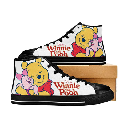 Winnie the pooh Piglet Custom High Top Sneakers Shoes
