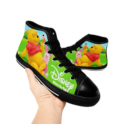 Winnie the pooh piglet Custom High Top Sneakers Shoes