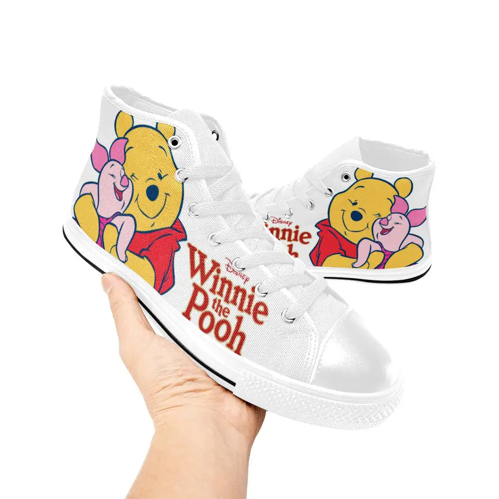 Winnie the pooh Piglet Custom High Top Sneakers Shoes