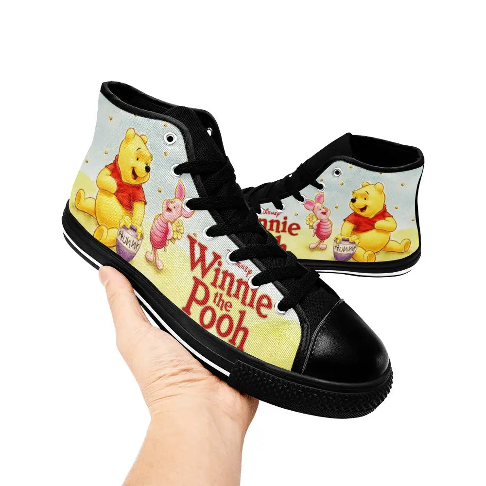 Winnie the pooh Piglet Custom High Top Sneakers Shoes