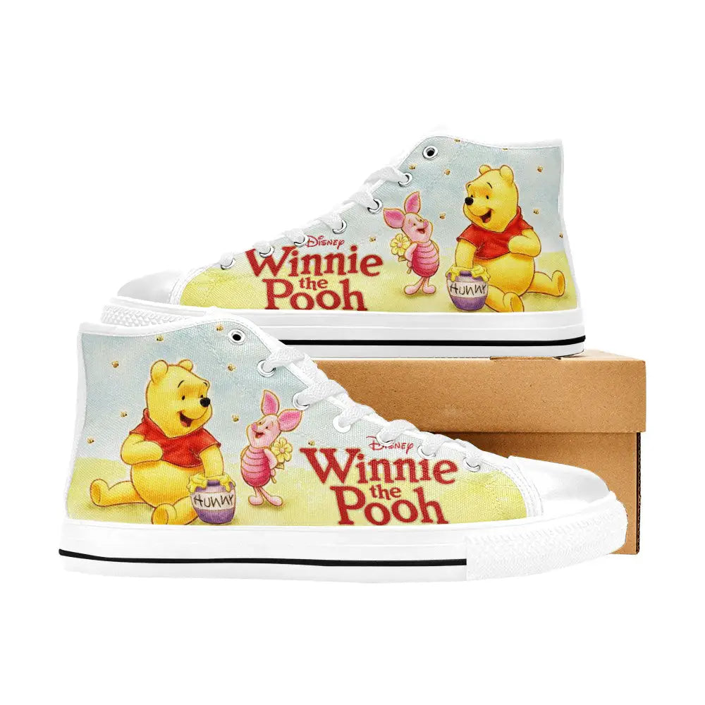 Winnie the pooh Piglet Custom High Top Sneakers Shoes