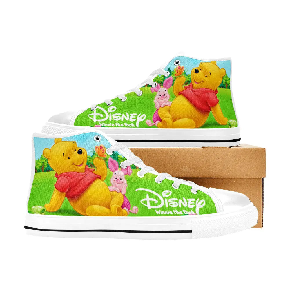 Winnie the pooh piglet Custom High Top Sneakers Shoes