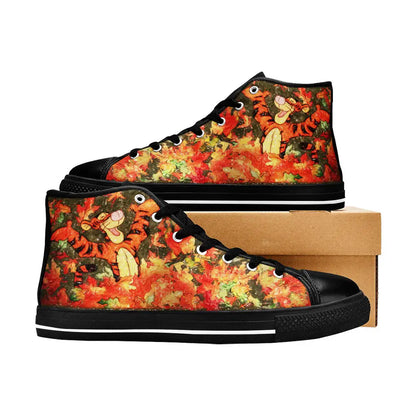 Winnie the pooh Tiger Custom High Top Sneakers Shoes