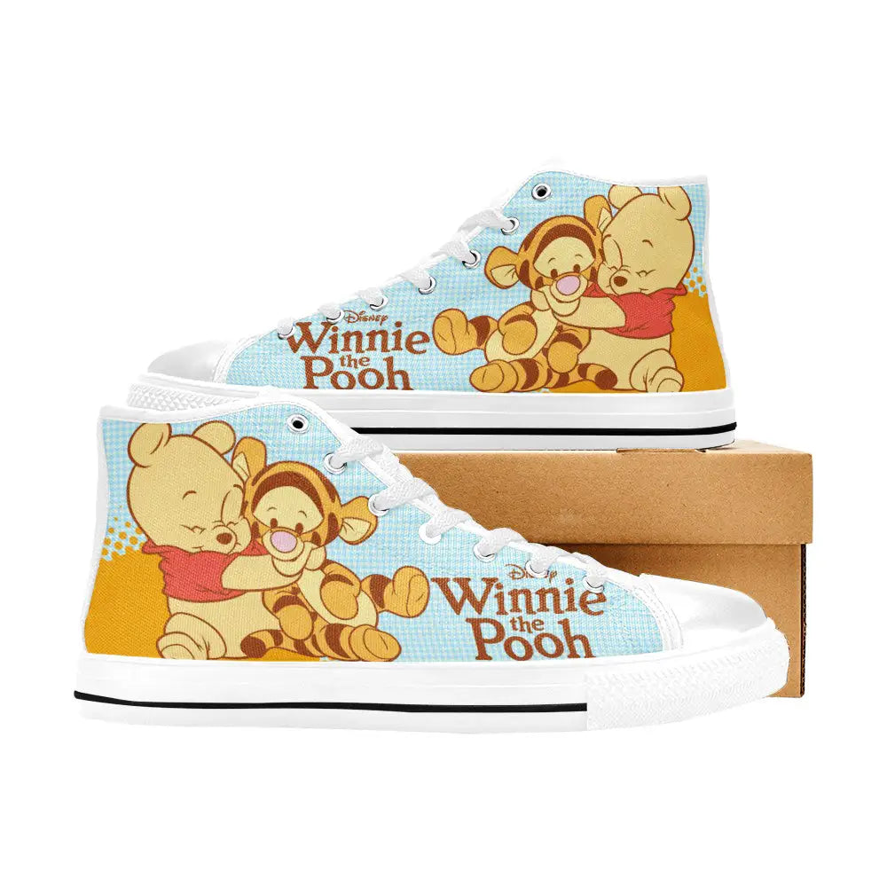 Winnie the pooh Tiger Custom High Top Sneakers Shoes
