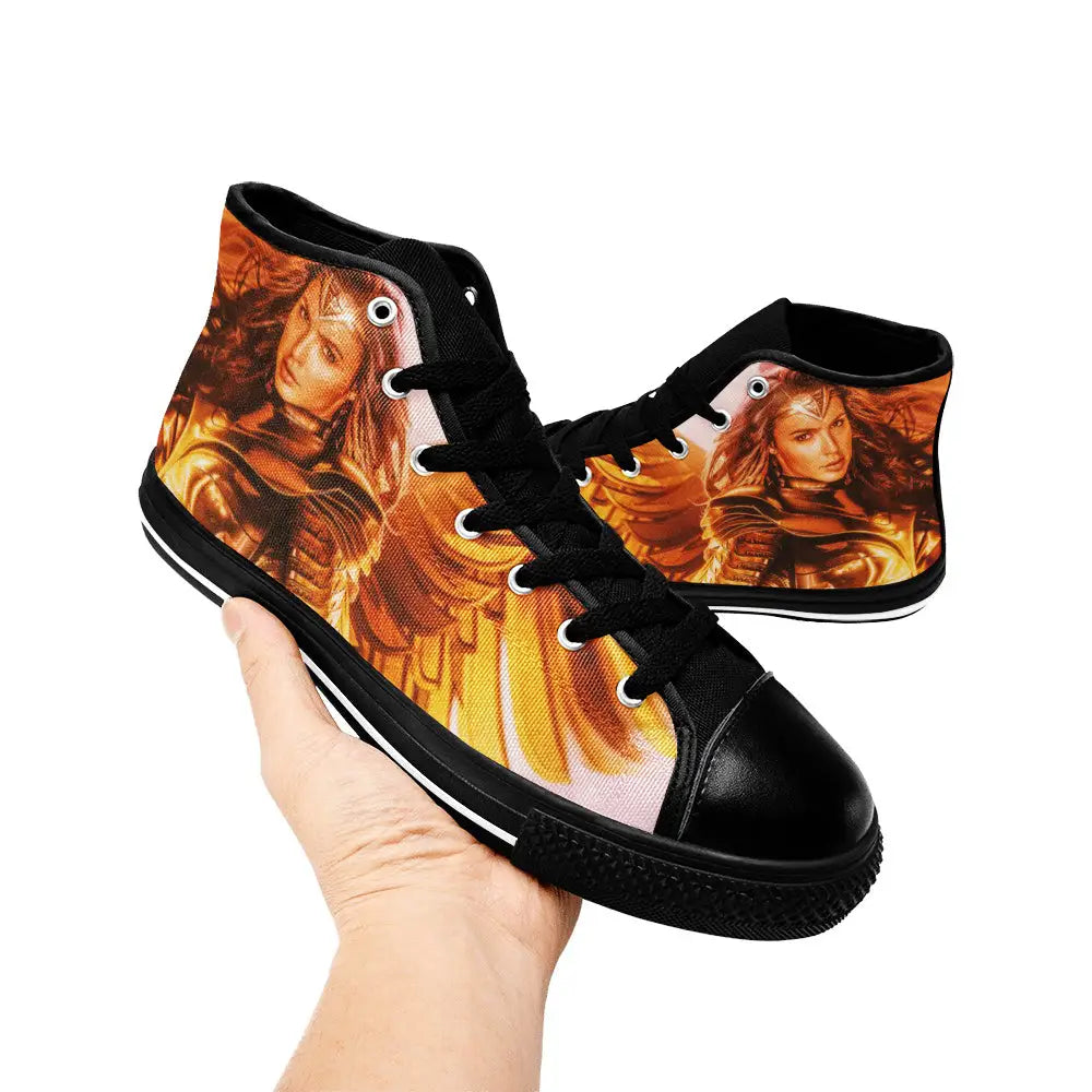 Wonder Woman 1984 Custom High Top Sneakers Shoes