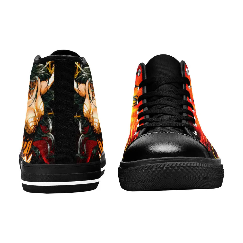 Wonder Woman Custom High Top Sneakers Shoes