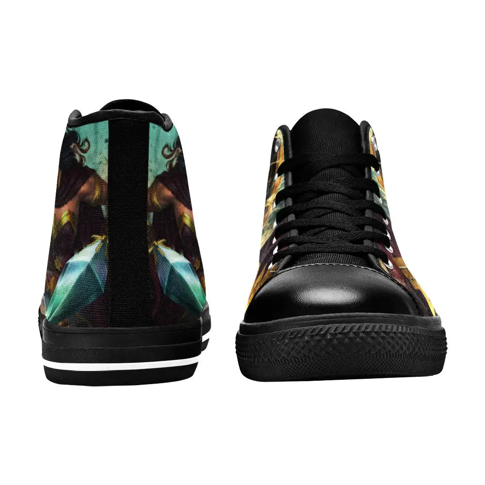 Wonder Woman Custom High Top Sneakers Shoes