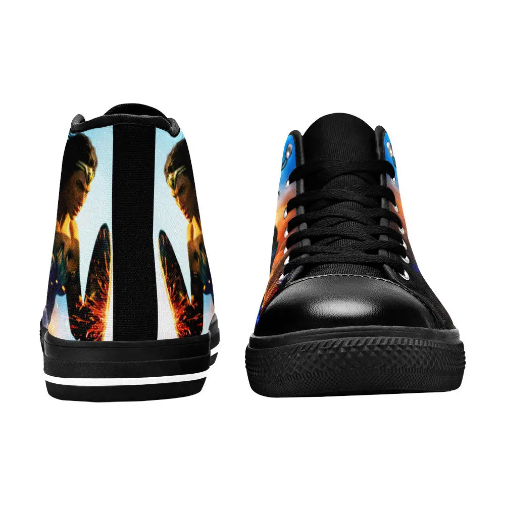 Wonder Woman Custom High Top Sneakers Shoes