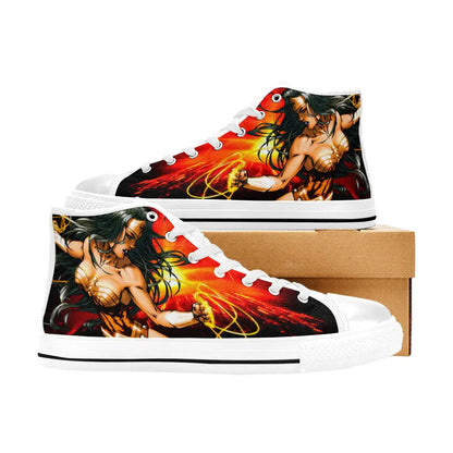 Wonder Woman Custom High Top Sneakers Shoes