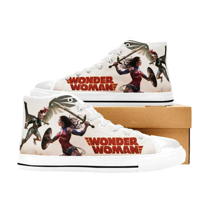 Wonder Woman Custom High Top Sneakers Shoes