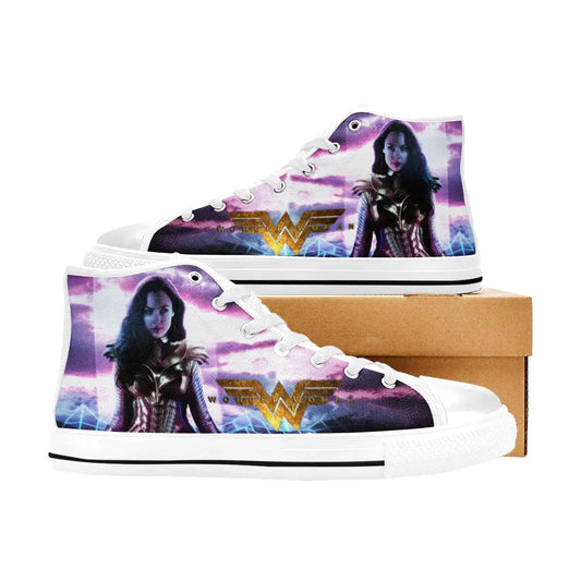 Wonder Woman Custom High Top Sneakers Shoes