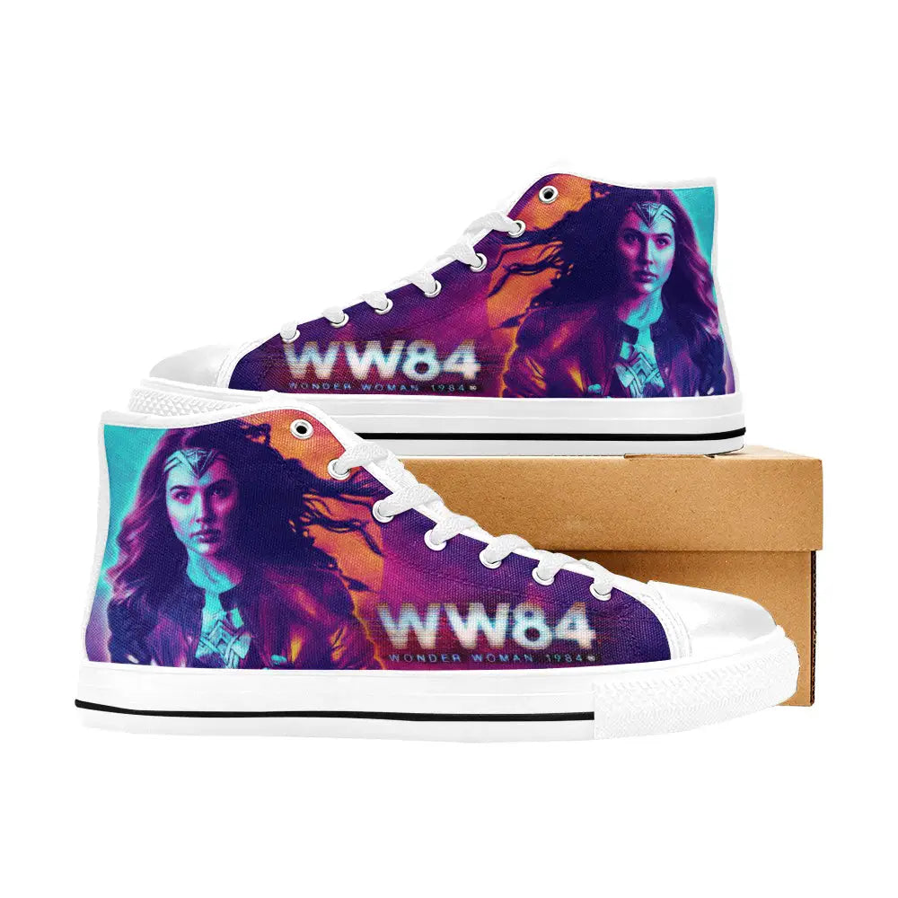 Wonder Woman Custom High Top Sneakers Shoes