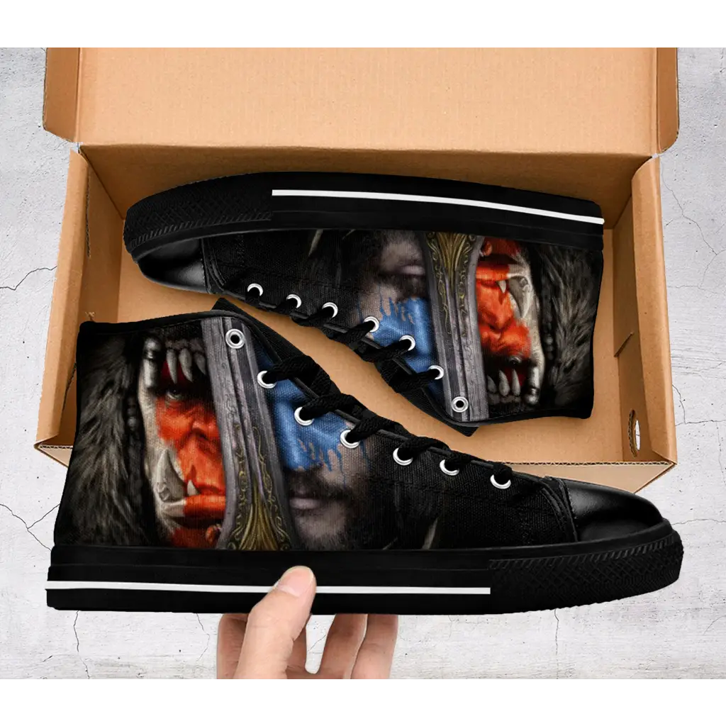 World of Warcraft Shoes High Top Sneakers