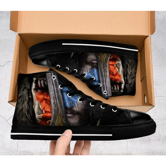 World of Warcraft Shoes High Top Sneakers