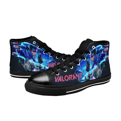 Yoru Valorant Custom High Top Sneakers Shoes
