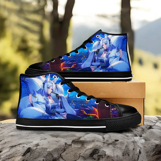 Yukime The Eminence in Shadow Garden Custom High Top Sneakers Shoes
