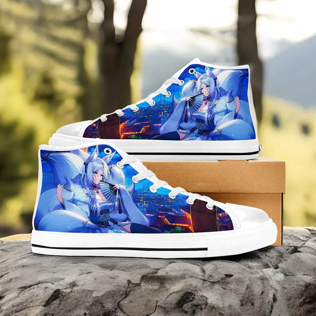 Yukime The Eminence in Shadow Garden Custom High Top Sneakers Shoes