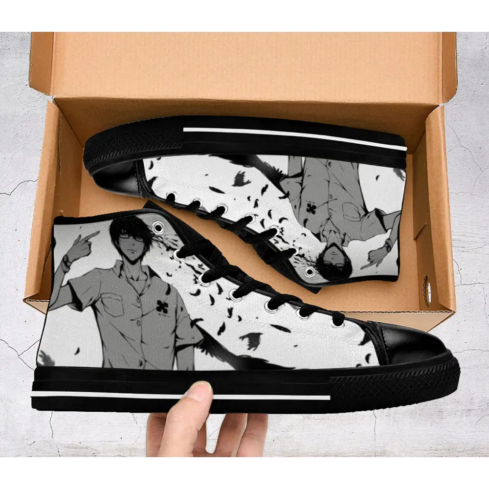 Zankyou no Terror Terror in Resonance Shoes High Top Sneakers